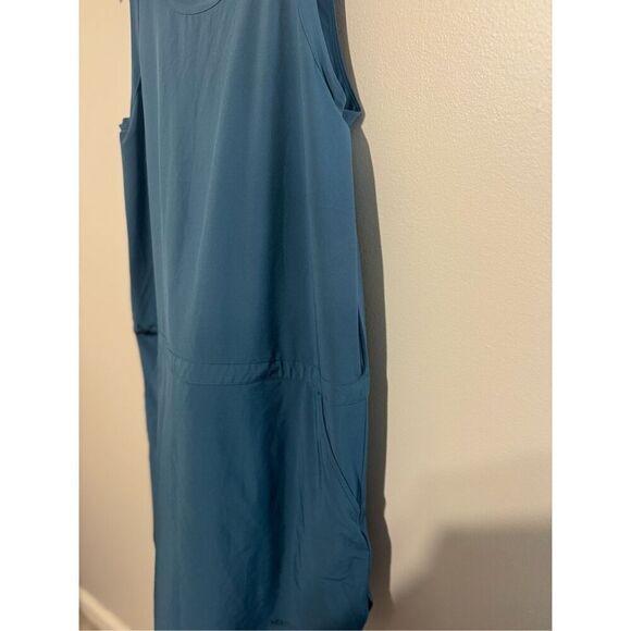 Marmot Elda Dress Dusty Teal Blue Women's Large Outdoors Hiking Althetic UPF 30 - Picture 5 of 13